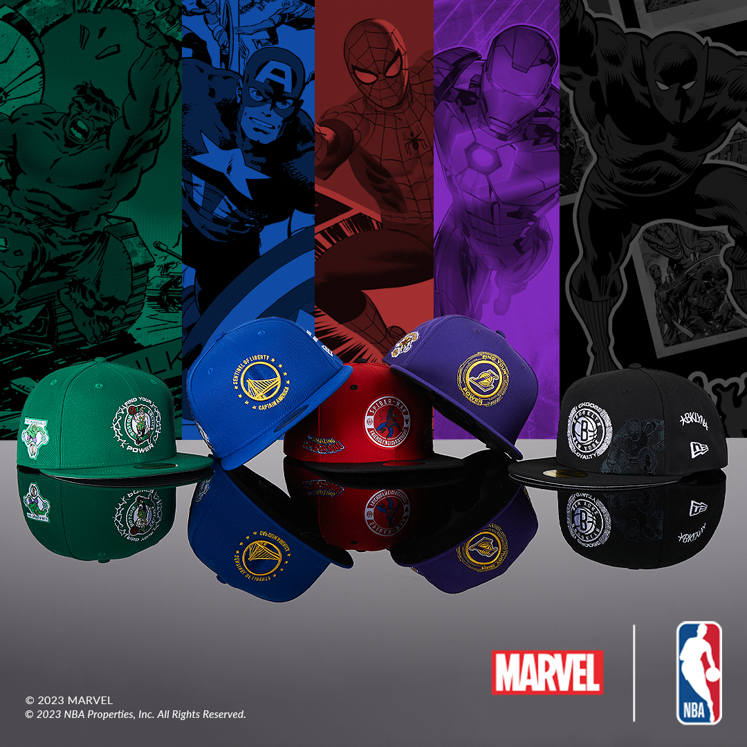 ¿Fan De La NBA Y Marvel? Ve Por Tu Gorra A New Era - Urbanda Magazine