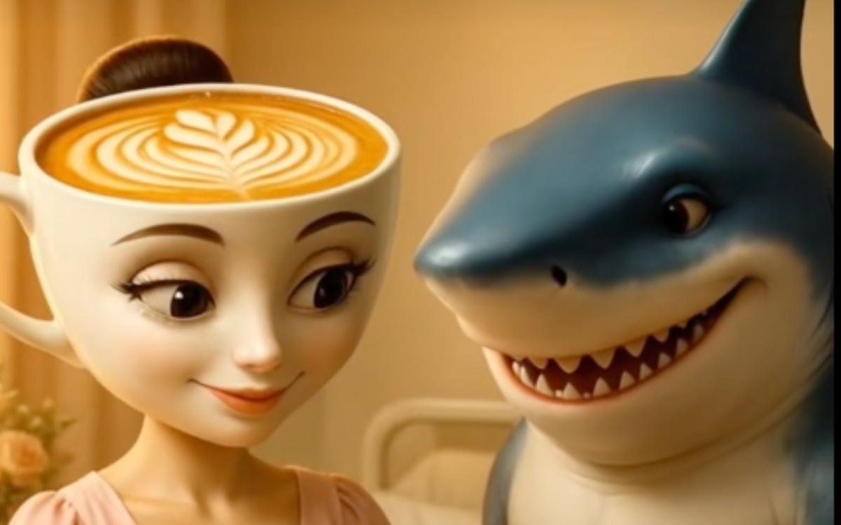  qu significa el meme ballerina capuchina y tralalero tralala