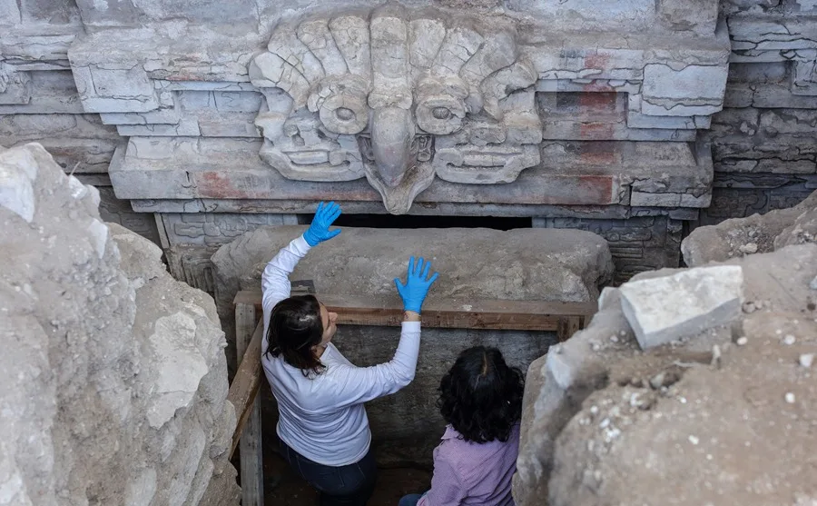 Descubrimiento de una tumba zapoteca en Oaxaca