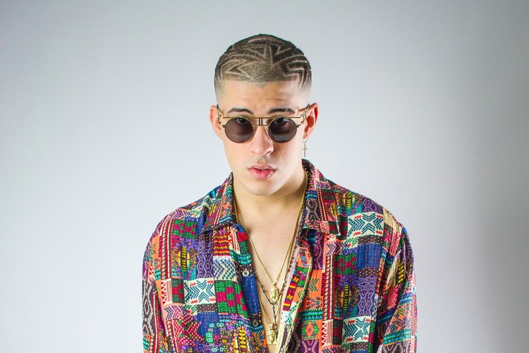 Primeras imágenes de Bad Bunny como cantante. 