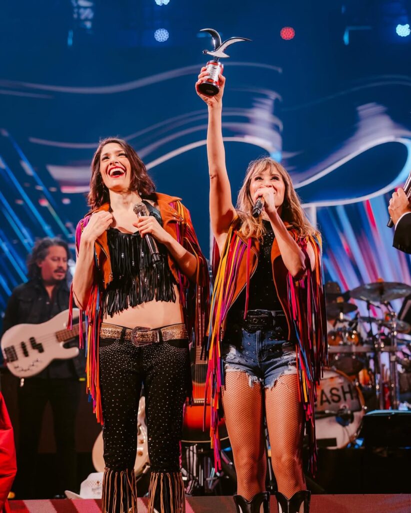 En 2025, el dúo mexicano Haash conquistó al público / Créditos: Instagram El festival de viña