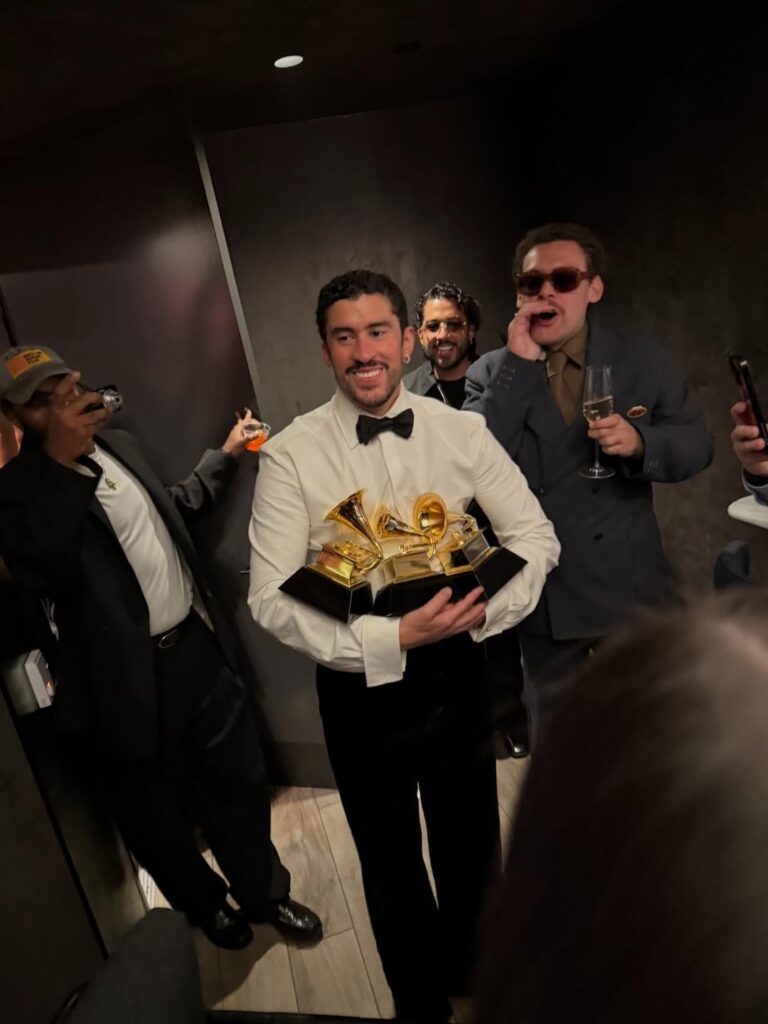 Bad Bunny se consolidó en los Grammys 2026 con 3 premios / Créditos: Instagram Bad Bunny 