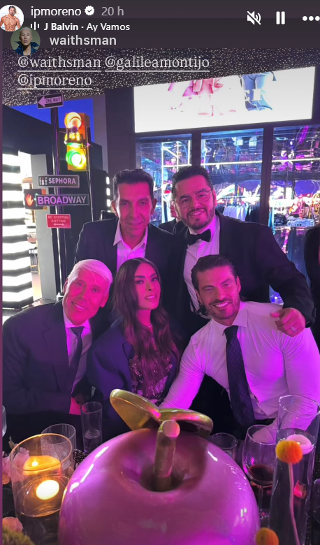 Estos fueron  algunos de los presentes en los XV años de Mafer / Créditos: captura de pantalla Instagram Isaac Moreno