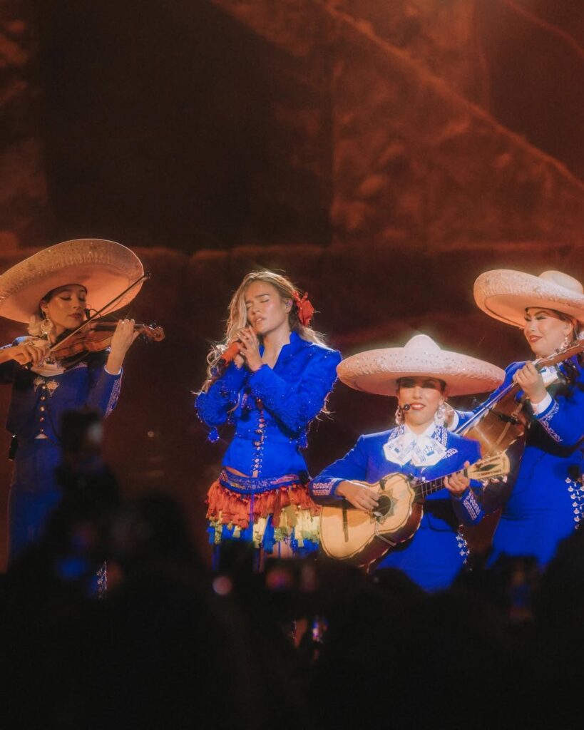 Karol G en su primera noche en Coachella / Créditos: Instagram Karol G. 