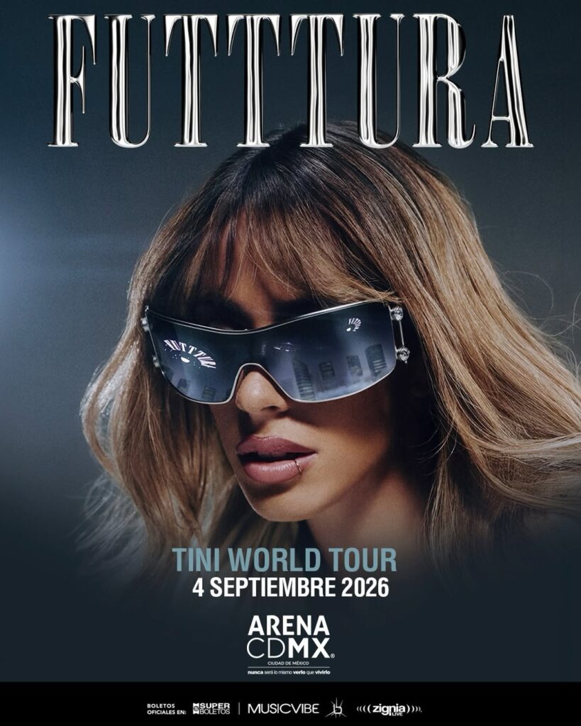 Tini se presentará en CDMX, Guadalajara y Monterrey / Créditos: Instagram Superboletos. 