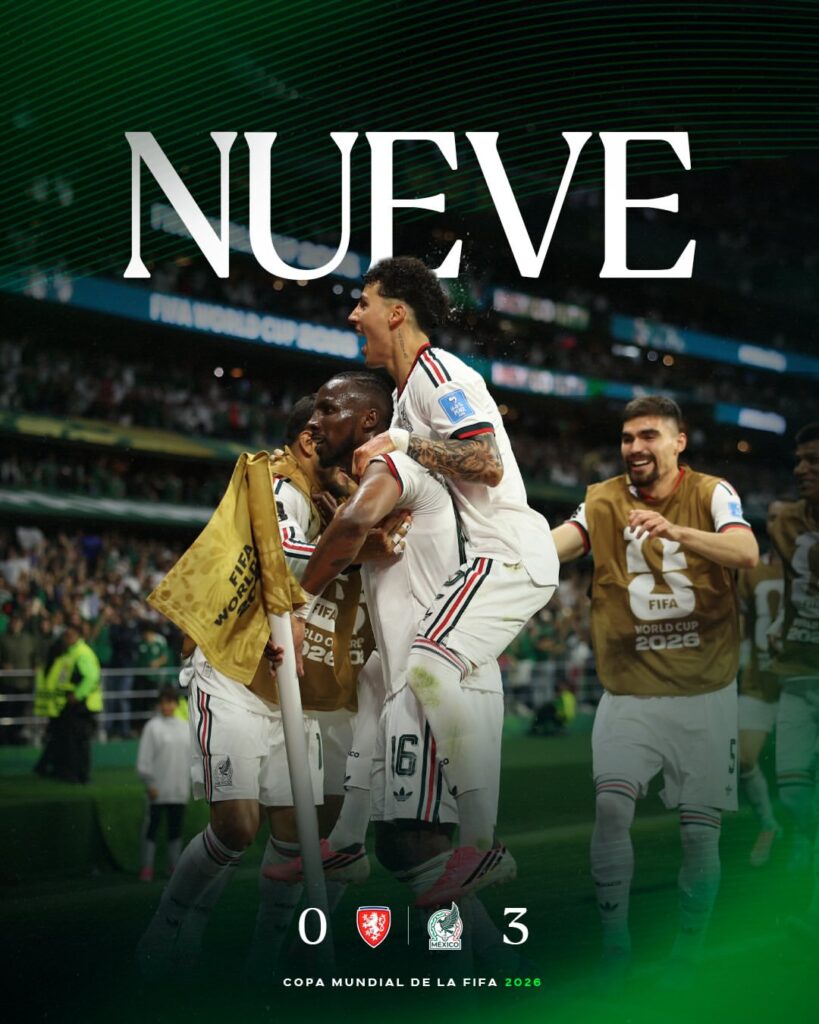 México llega invicto de su fase de grupos / Créditos: Instagram Selección mexicana. 